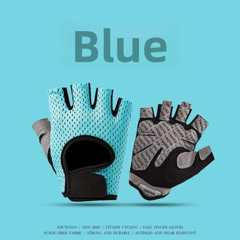 Half Finger Fitness Gloves Breathable Non-Slip Workout