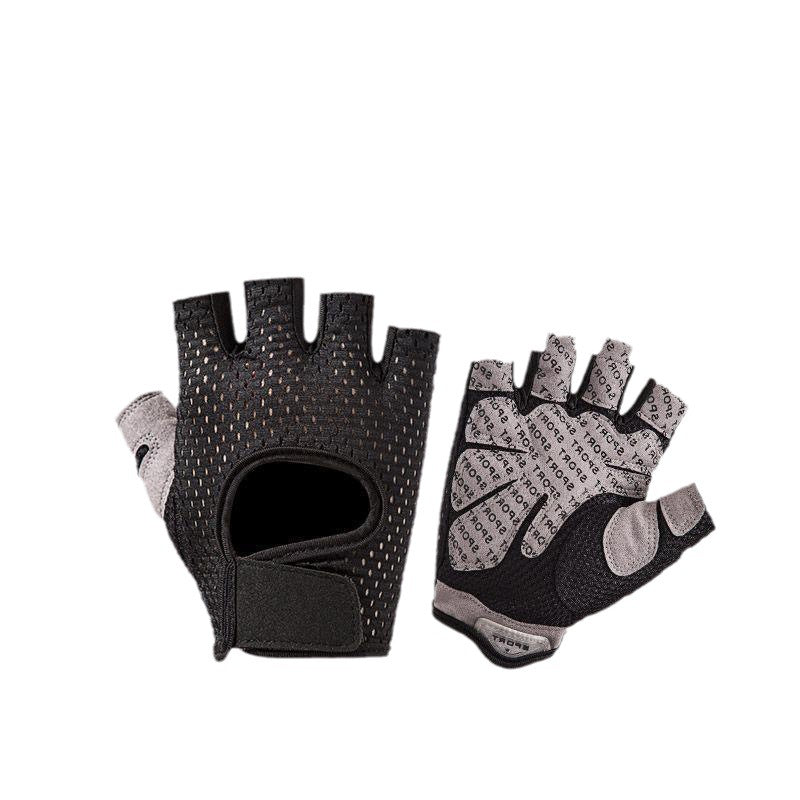 Half Finger Fitness Gloves Breathable Non-Slip Workout