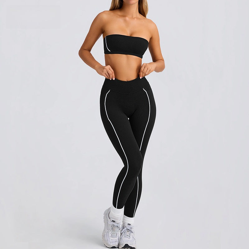 Womens Yoga Running Sports Set