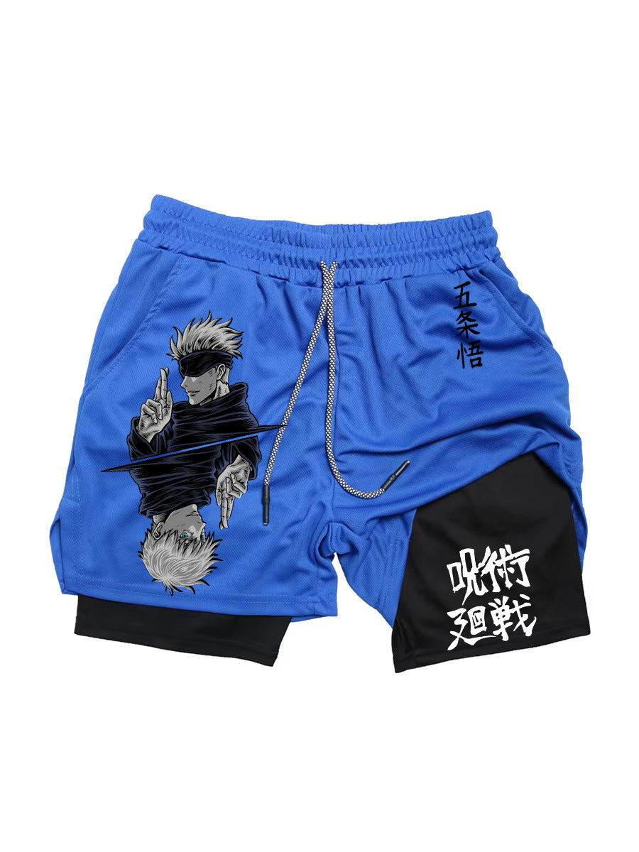 Mens Compression Sport Shorts Quick Dry Gym Shorts