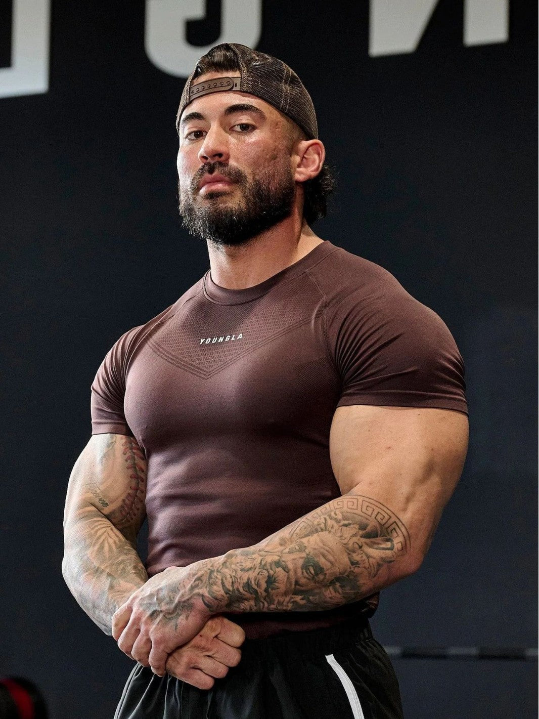 Men's Quick-Dry Fitness T-Shirt Breathable Workout Top