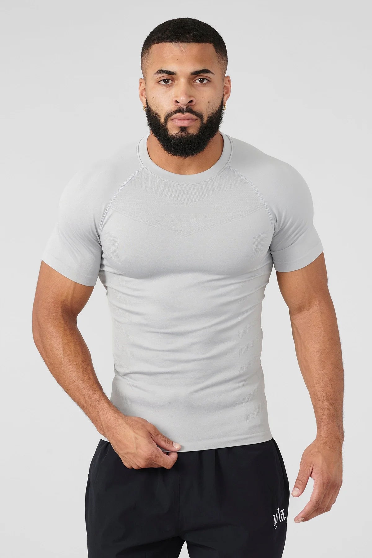 Men's Quick-Dry Fitness T-Shirt Breathable Workout Top