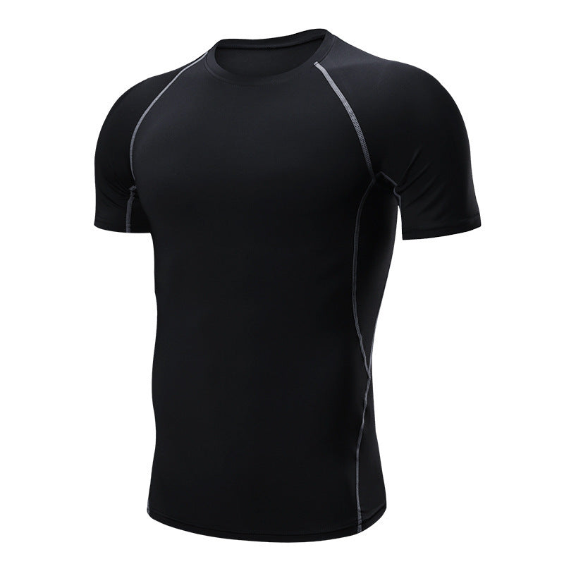 Men's high-elasticity quick-drying T-shirts and gym wear