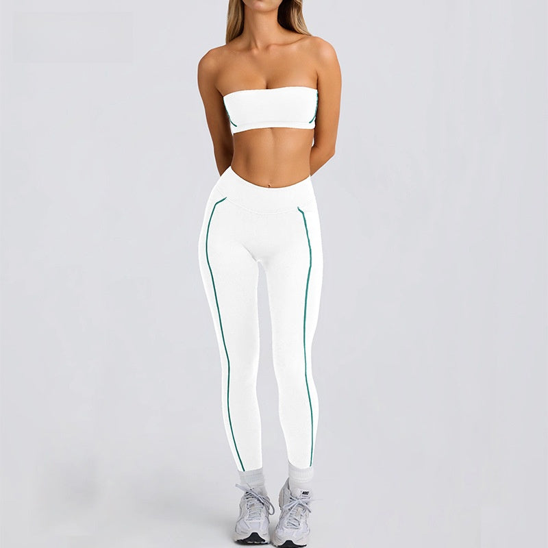 Womens Yoga Running Sports Set