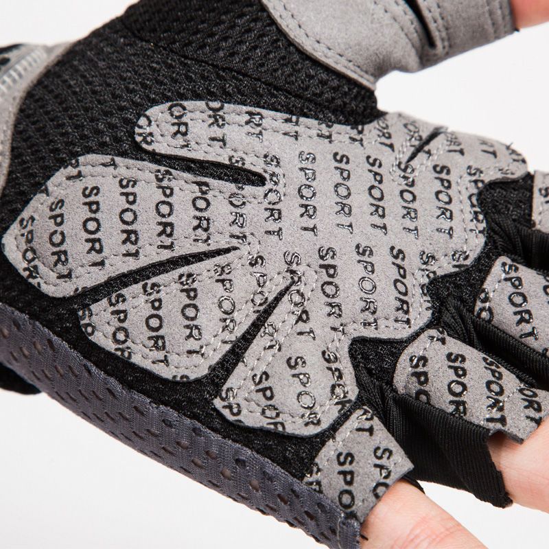 Half Finger Fitness Gloves Breathable Non-Slip Workout