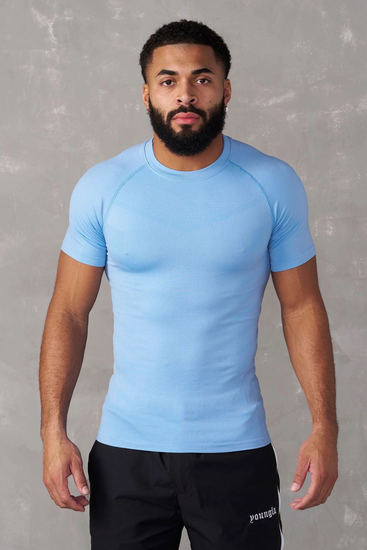 Men's Quick-Dry Fitness T-Shirt Breathable Workout Top
