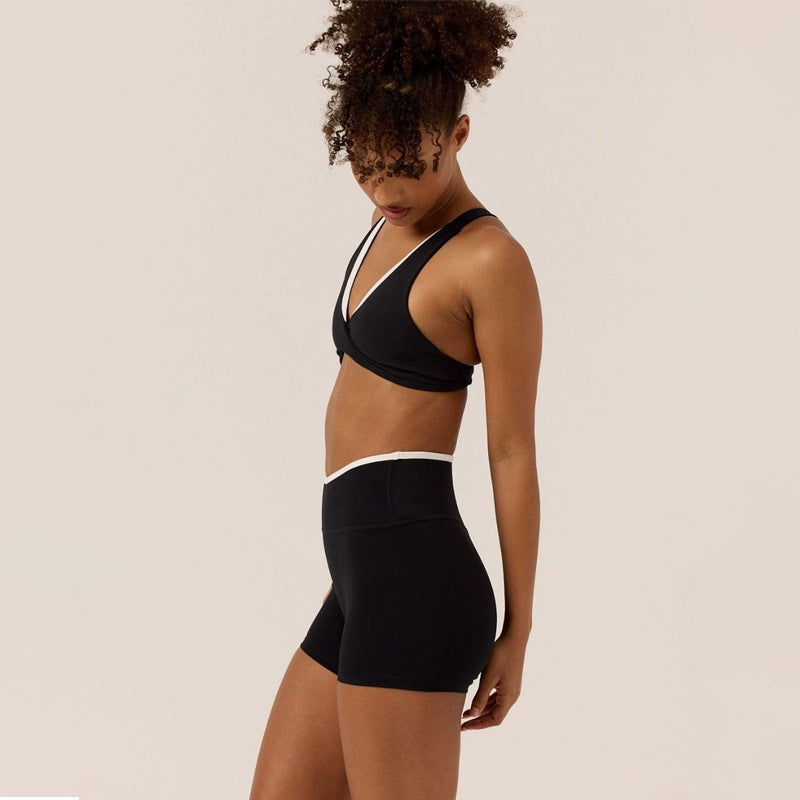 High-waisted quick-drying butt-lifting workout pants