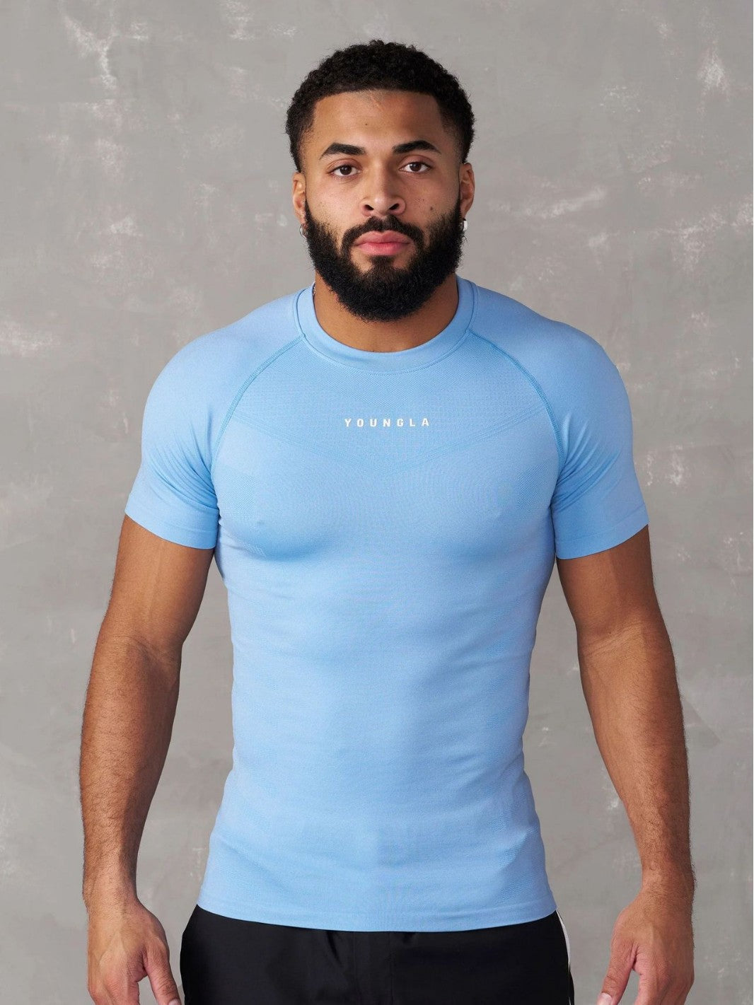 Men's Quick-Dry Fitness T-Shirt Breathable Workout Top