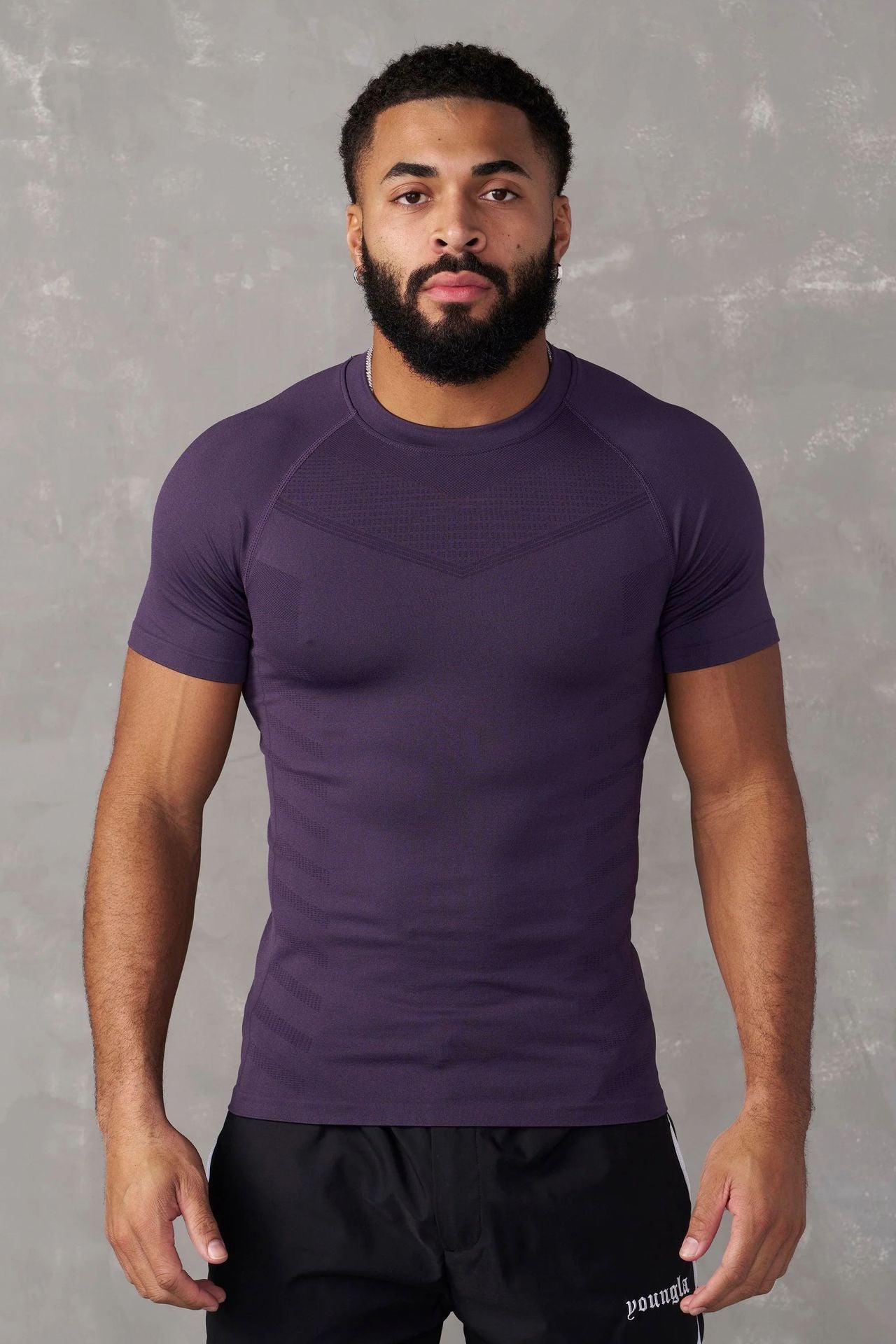 Men's Quick-Dry Fitness T-Shirt Breathable Workout Top