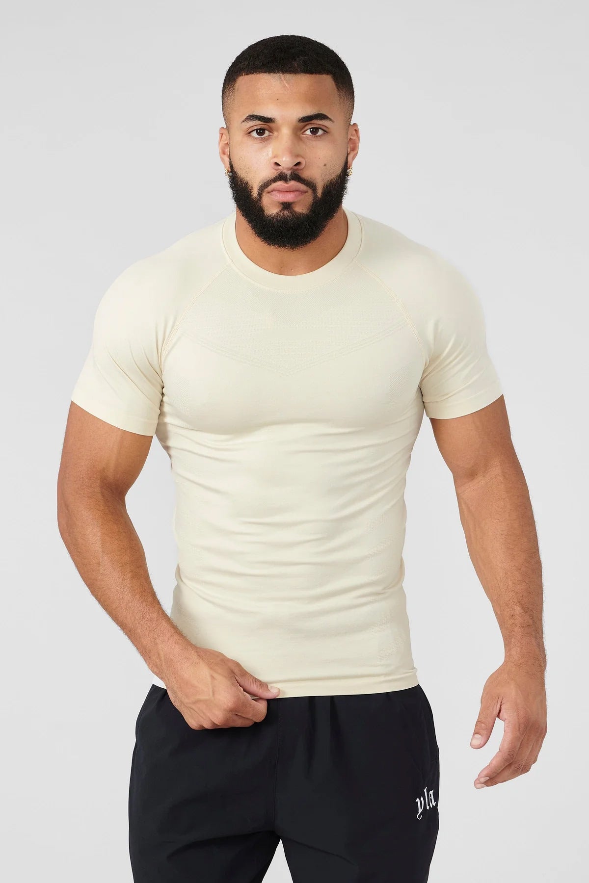 Men's Quick-Dry Fitness T-Shirt Breathable Workout Top