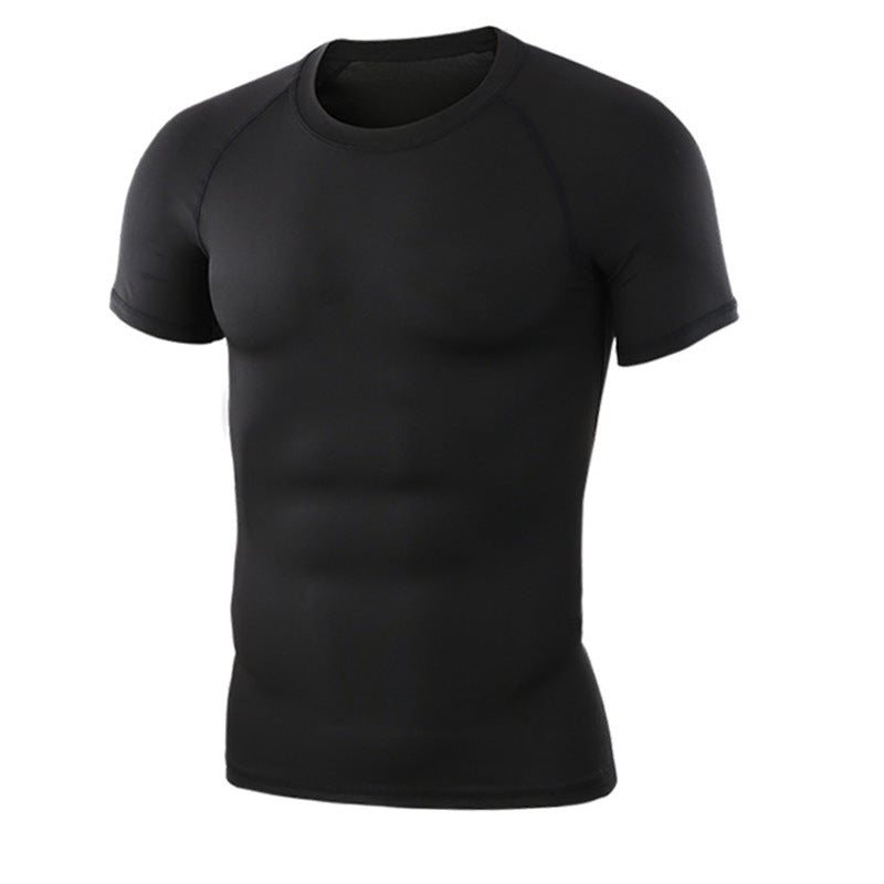 Men's high-elasticity quick-drying T-shirts and gym wear