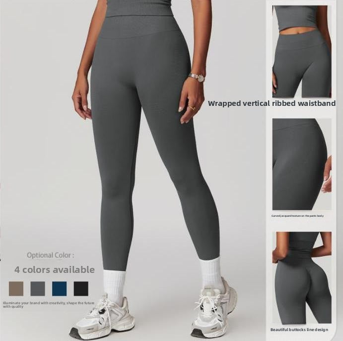 High Waist Yoga Pants for Women Tummy Control Workout Running