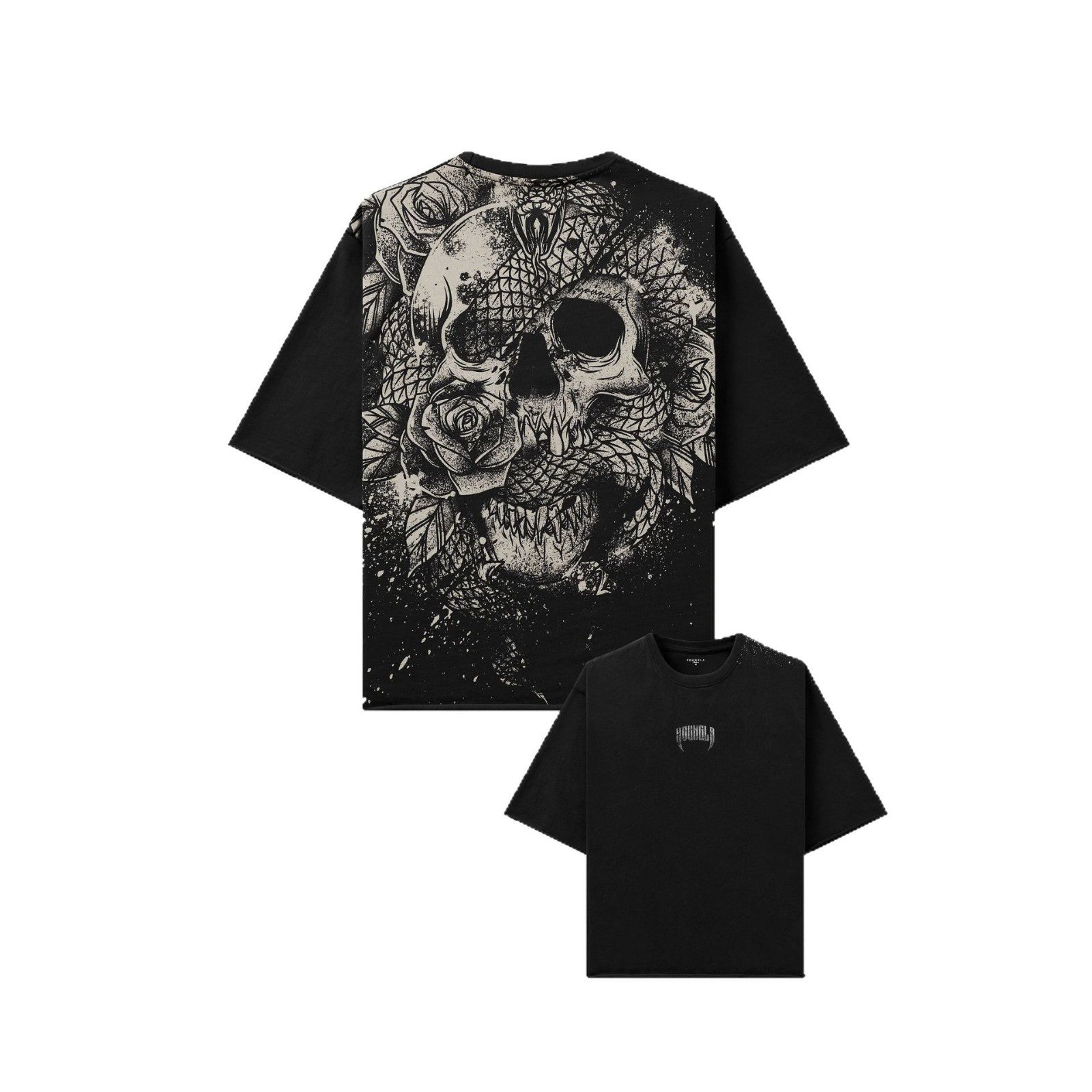 Mens Cotton Oversized T-shirt Gym Sports Casual Wear