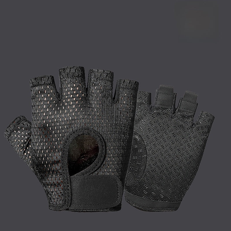 Half Finger Fitness Gloves Breathable Non-Slip Workout